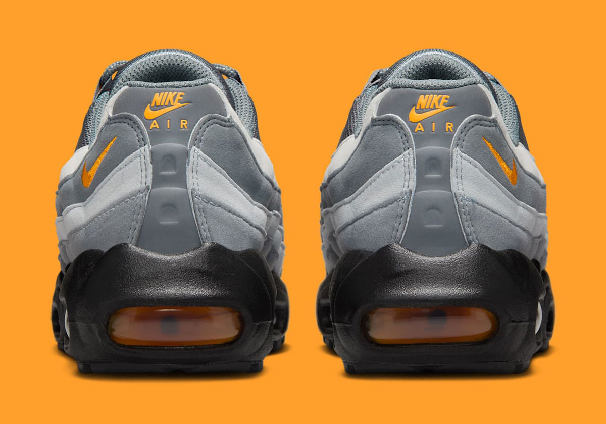 Nike Air Max 95 Gs Grey Orange Black Ib2871 001 5