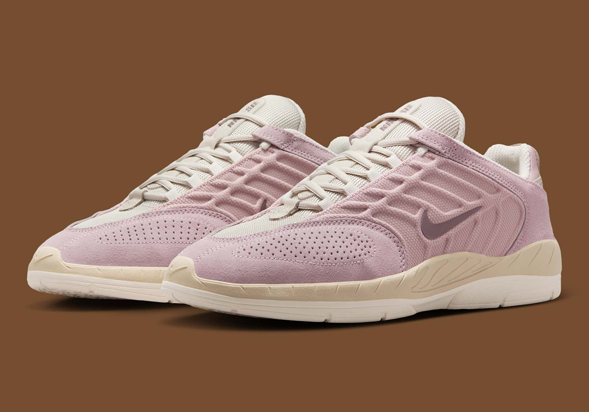 Pink Suede Wraps A Flavorful Nike SB Vertebrae