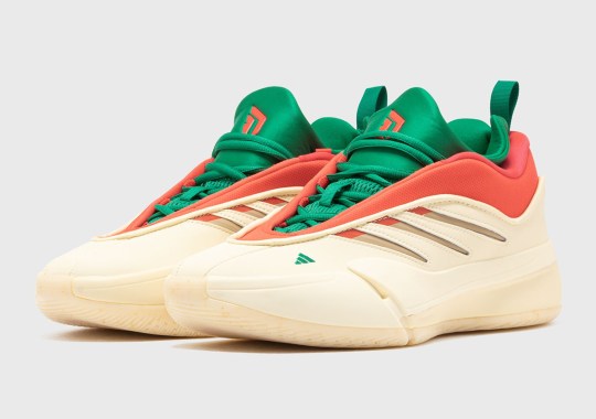 adidas Pours Festive “Pale Vanilla” On The Dame 9