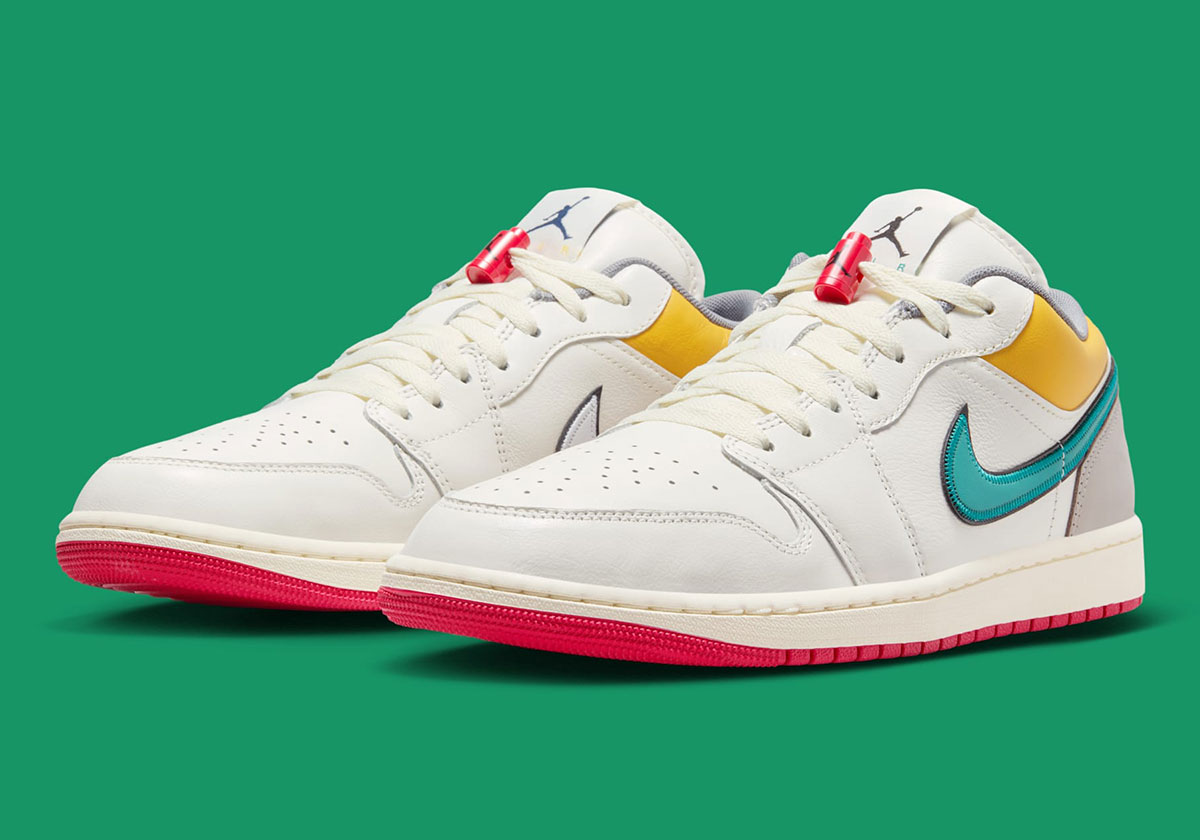 Air Jordan 1 Low Sail Cashmere College Grey Brave Blue Hv4511 133 6