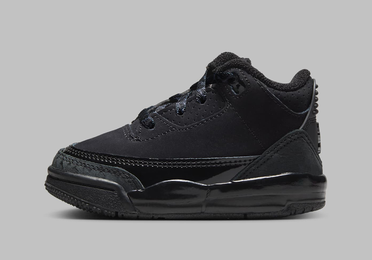Air Jordan 3 Td Black Cat Dm0968 001 Release Date 7