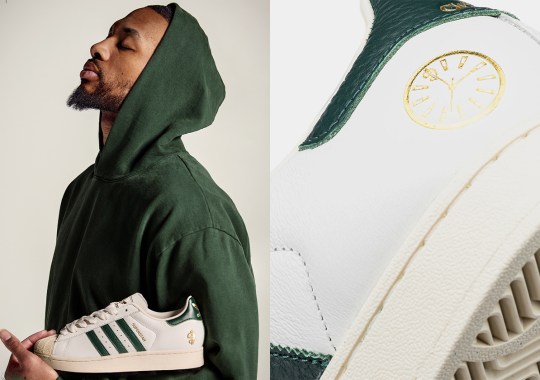 Damian Lillard’s adidas Superstar “Dame Time” Releases On February 13th