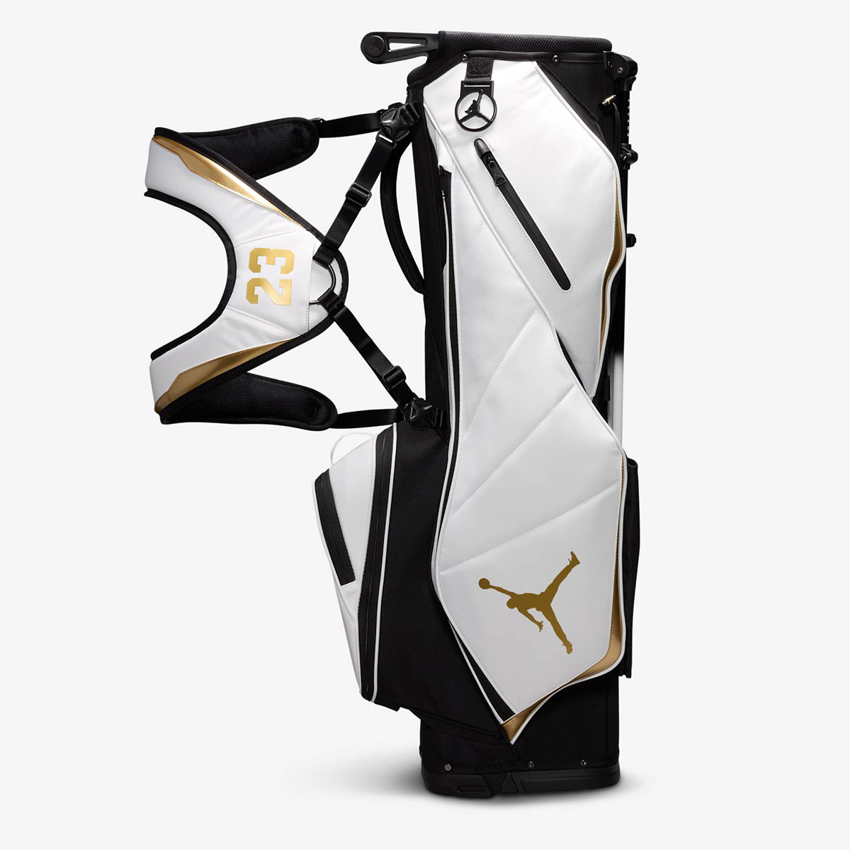 Jordan Fadeaway Golf Bag White Gold J1008184 109 1