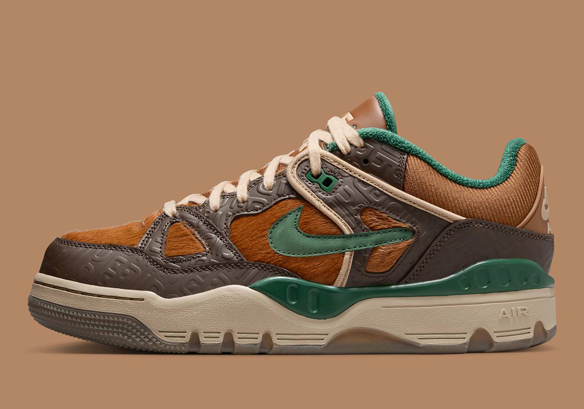 Nigo Nike Air Force 3 Baroque Brown Hq0260 201 Release Date 3