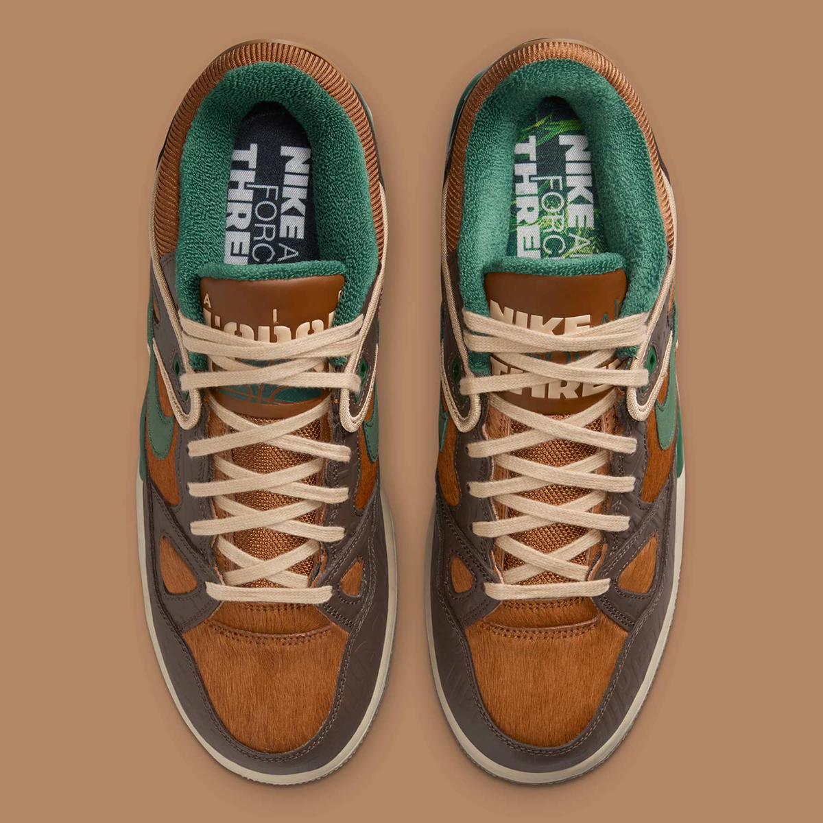 Nigo Nike Air Force 3 Baroque Brown Hq0260 201 Release Date 8