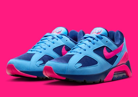 The Nike Air 180 Bursts In “University Blue/Hyper Pink”