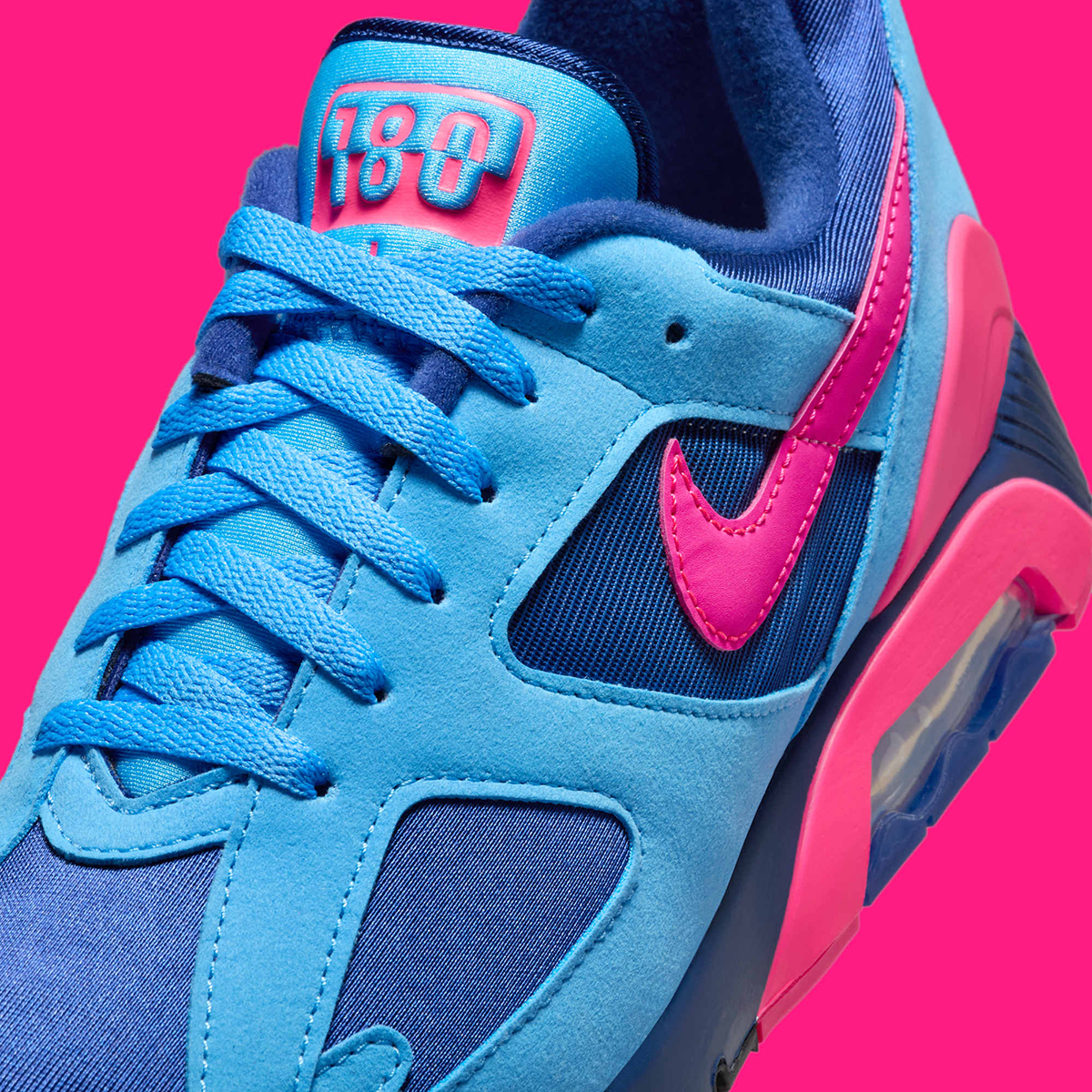 Nike Air 180 University Blue Hyper Pink Hq1706 401 5