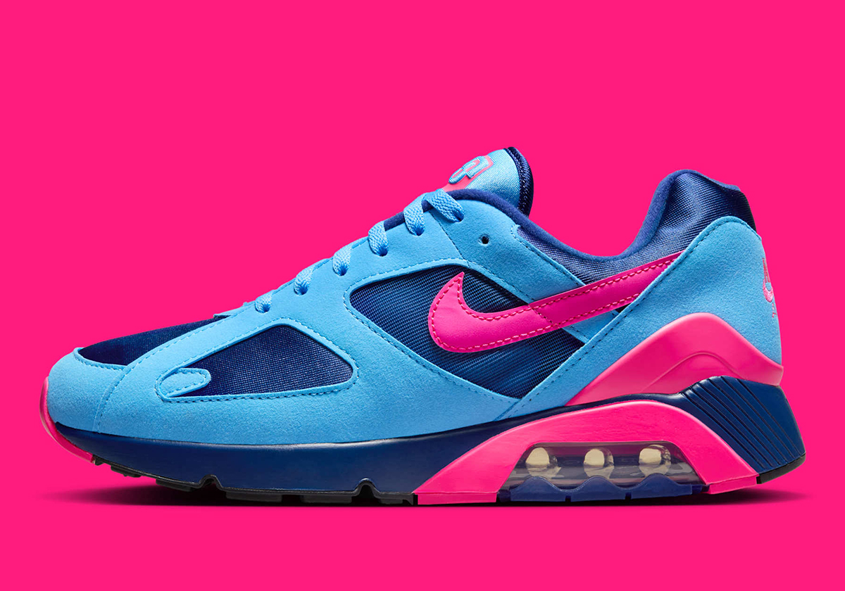 Nike Air 180 University Blue Hyper Pink Hq1706 401 7