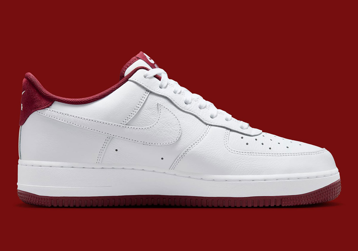 Nike Air Force 1 Low Mini Swoosh White Team Red Hm9483 100 7