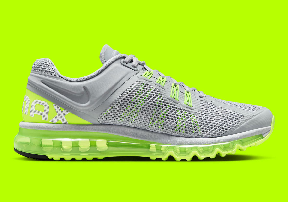 Nike Air Max 2013 Wolf Grey Volt Black Hf3660 003 9