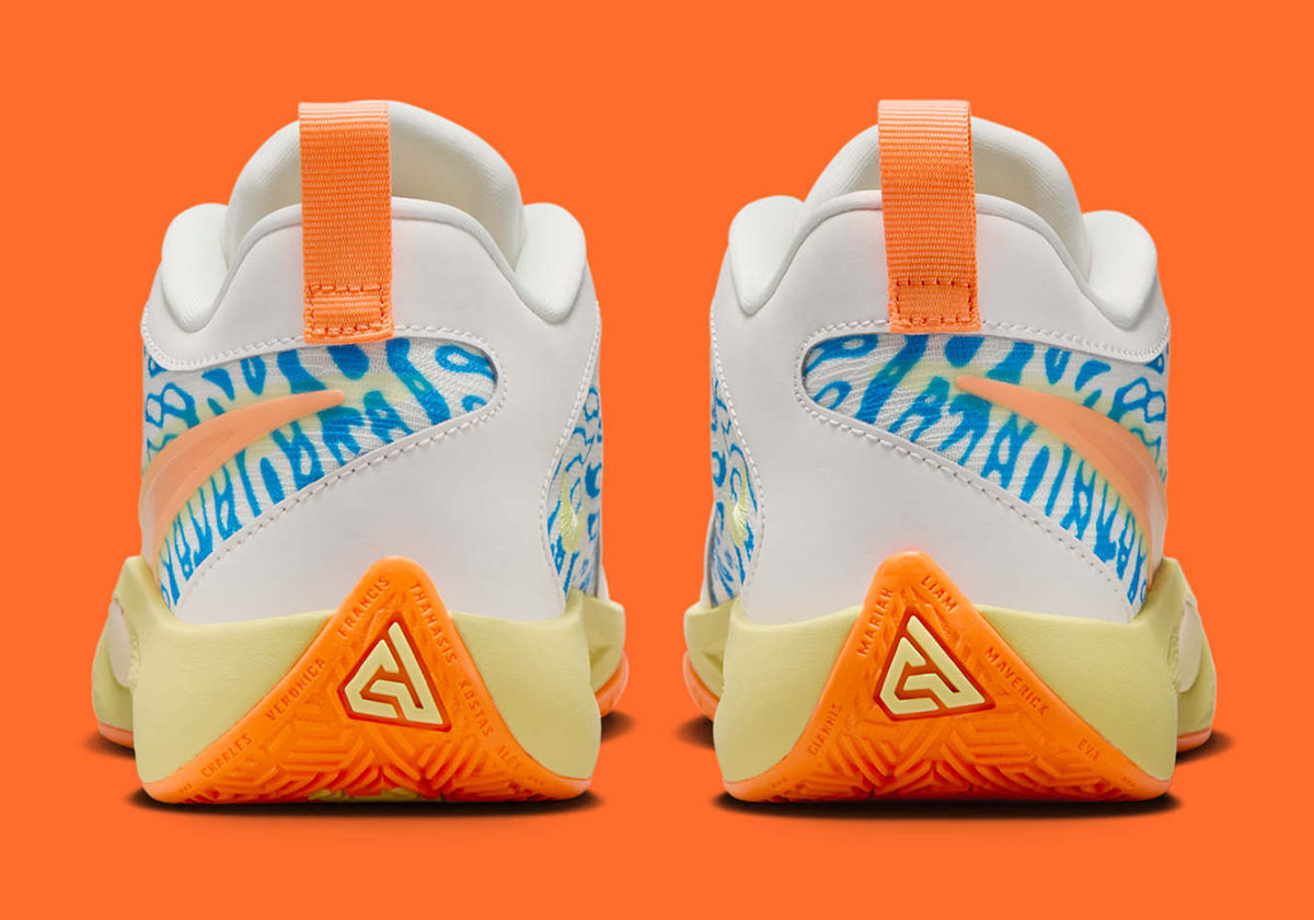 Nike Giannis Freak 6 Phantom Total Orange Photo Blue Light Lemon Twist Hf1178 001 6