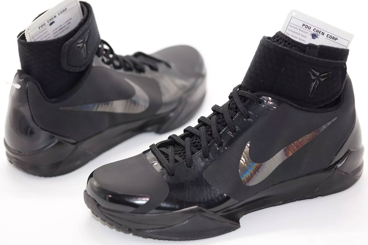 Nike Kobe 5 Supreme 2010 Blackout Sample 1