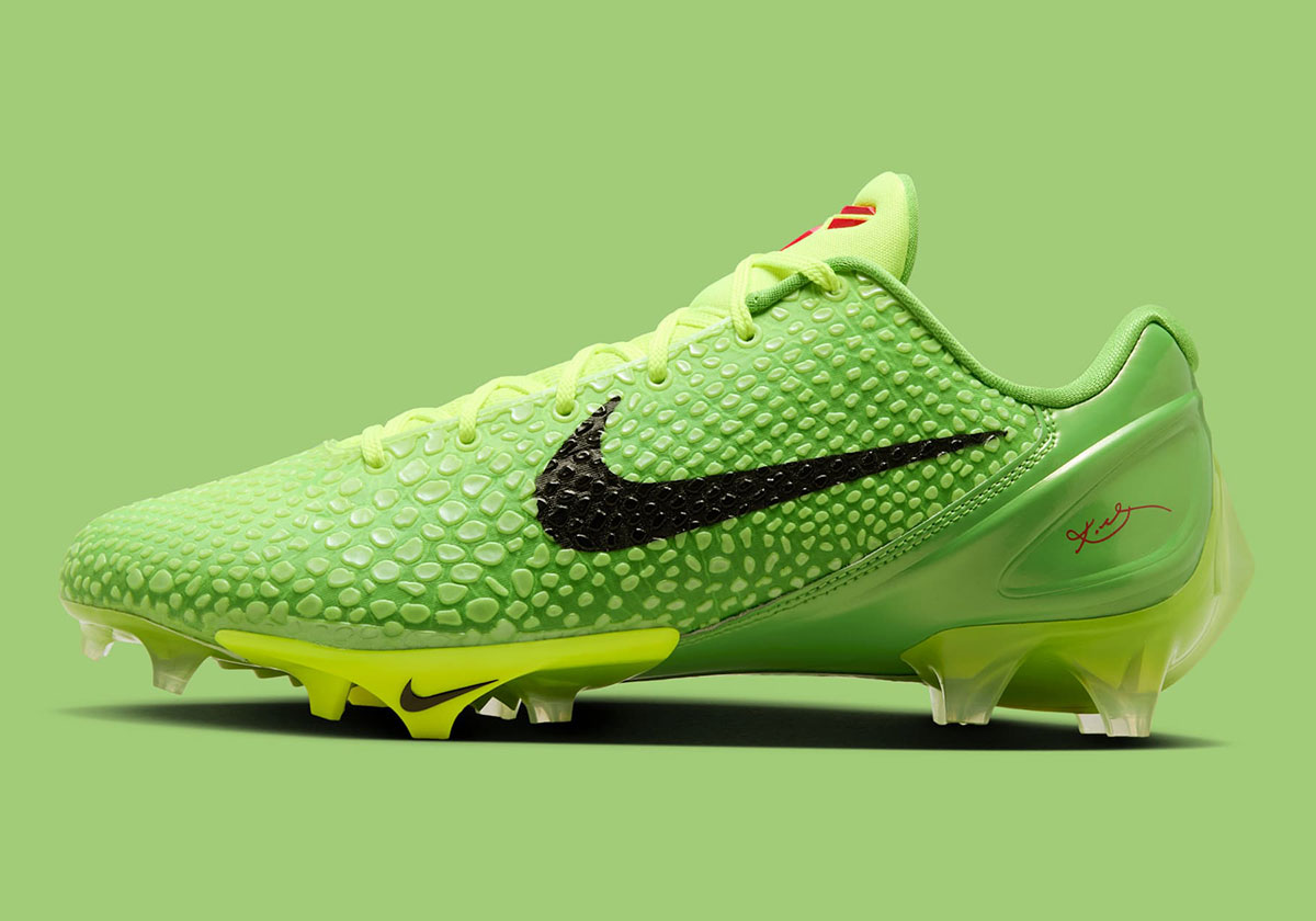 Nike Kobe 6 Grinch Cleats Vapor Edge Hq1644 300 7