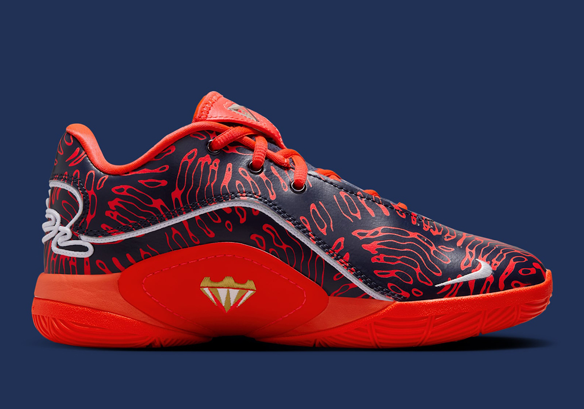 Nike Lebron 22 Gs Red Navy Hq3673 400 7