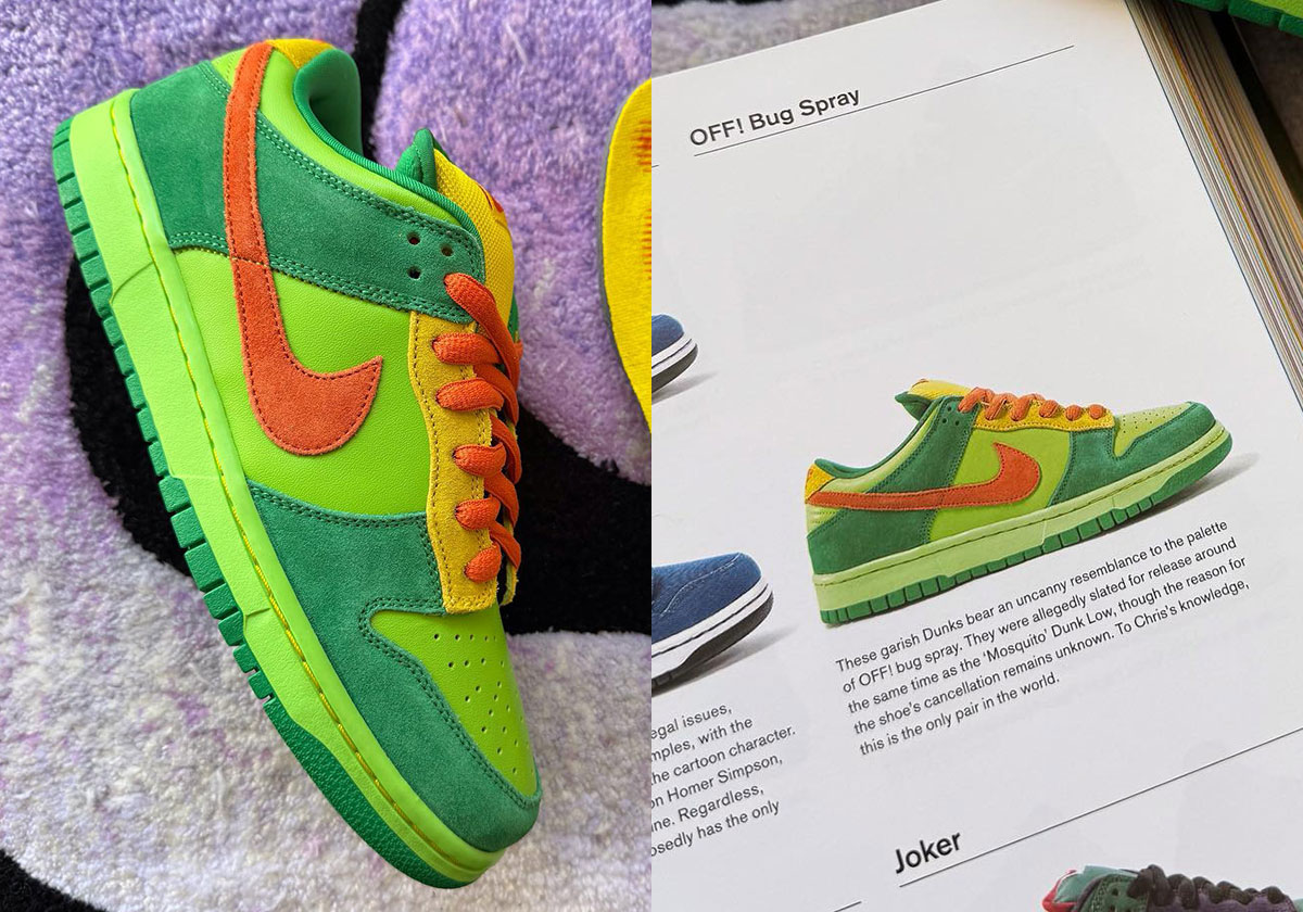 Nike SB Dunk Low “OFF!” Bug Spray Sample Surfaces
