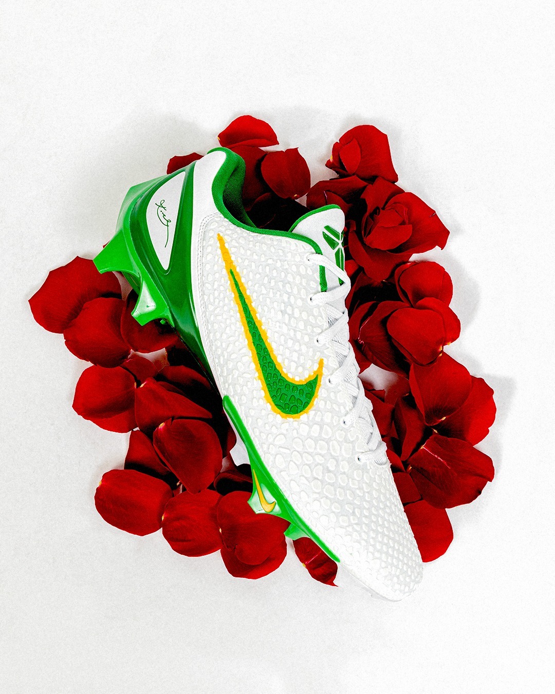 Oregon Ducks Nike Kobe 6 Rose Bowl Cleat Pe 4