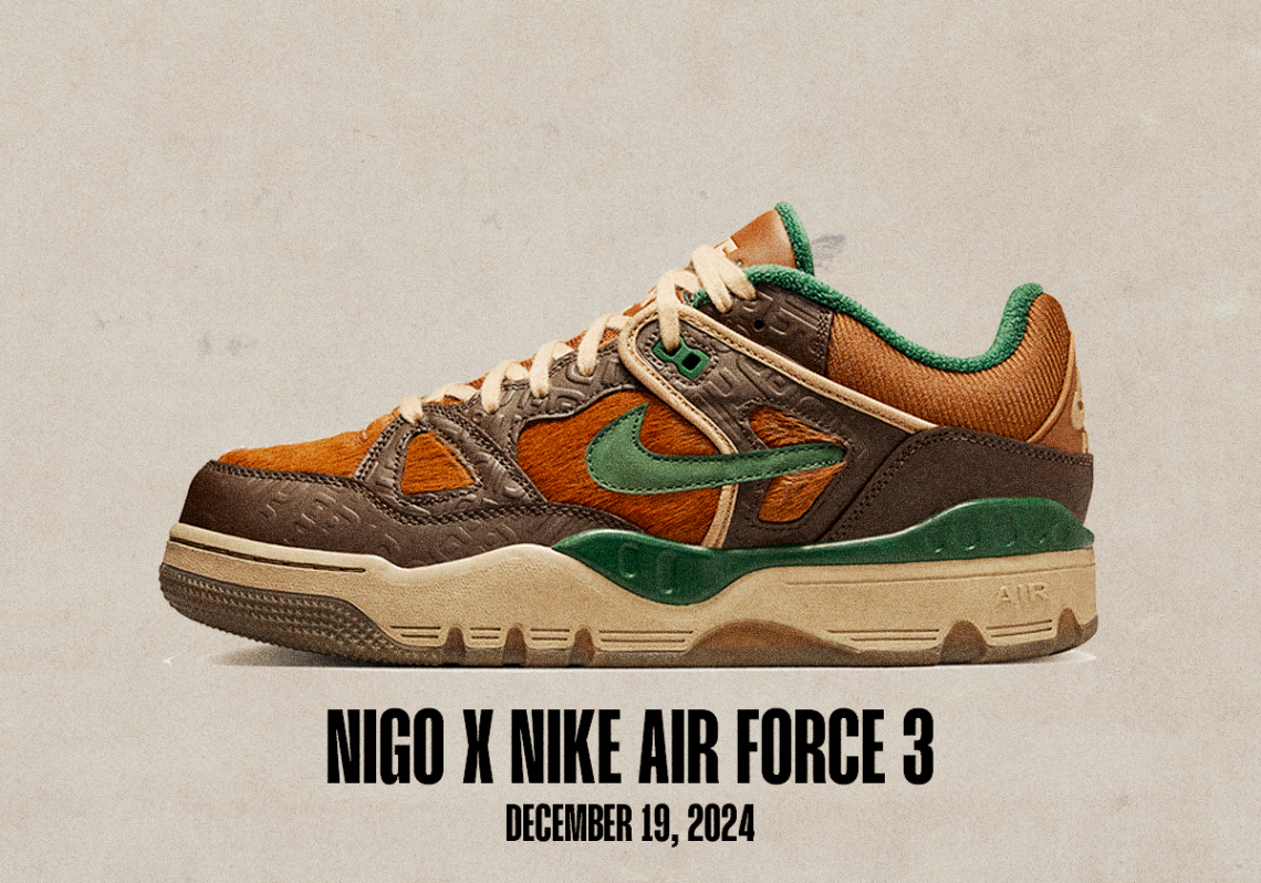 Sneaker Releases December 15 December 21 Nigo Nike Air Force 3
