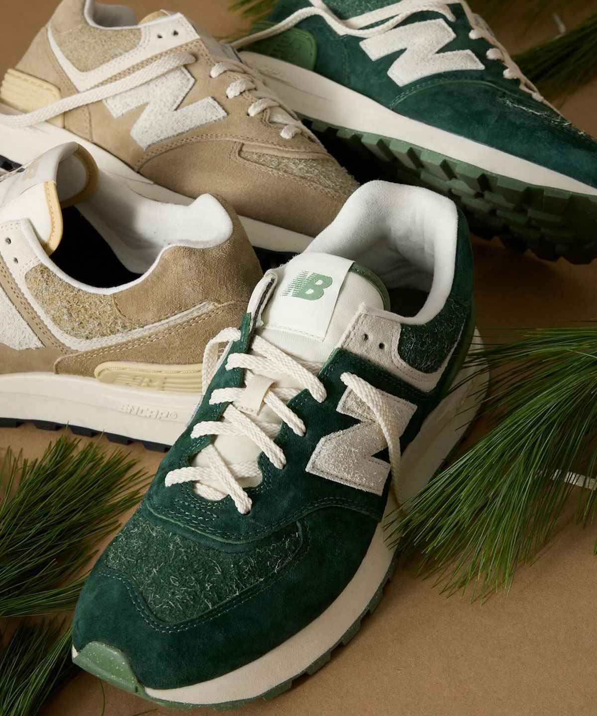 Todd Snyder New Balance 574 Legacy Parchment And Pine 2