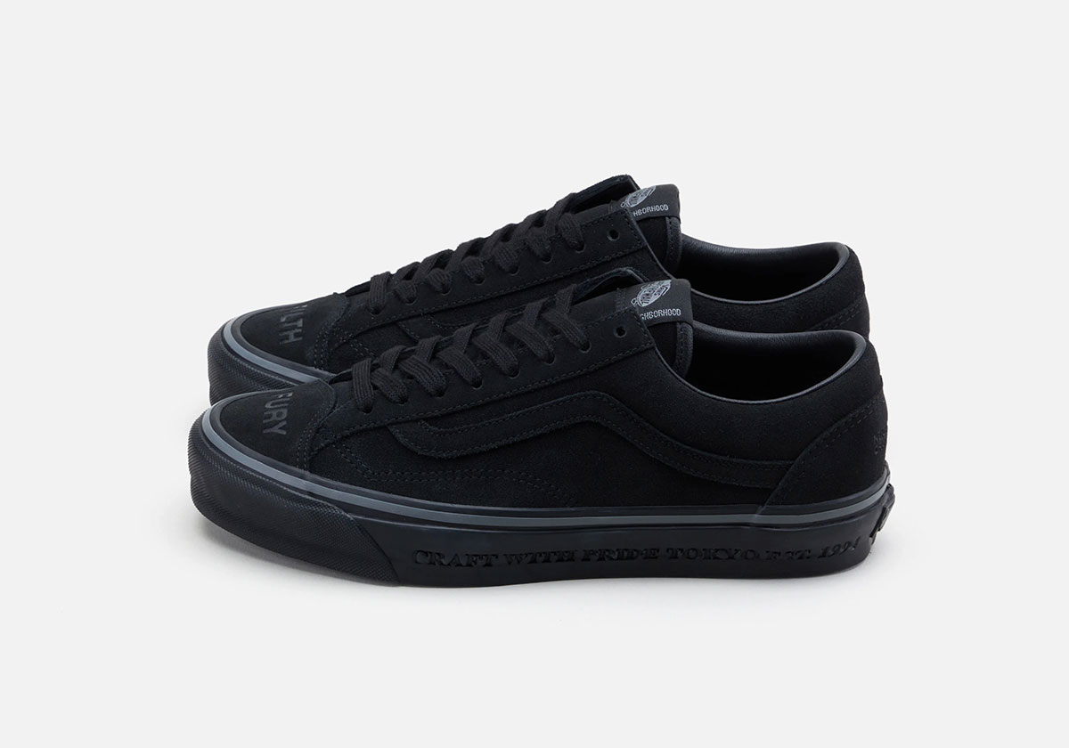 Vans Neighborhood Old Skool Black Vn000shebla 5