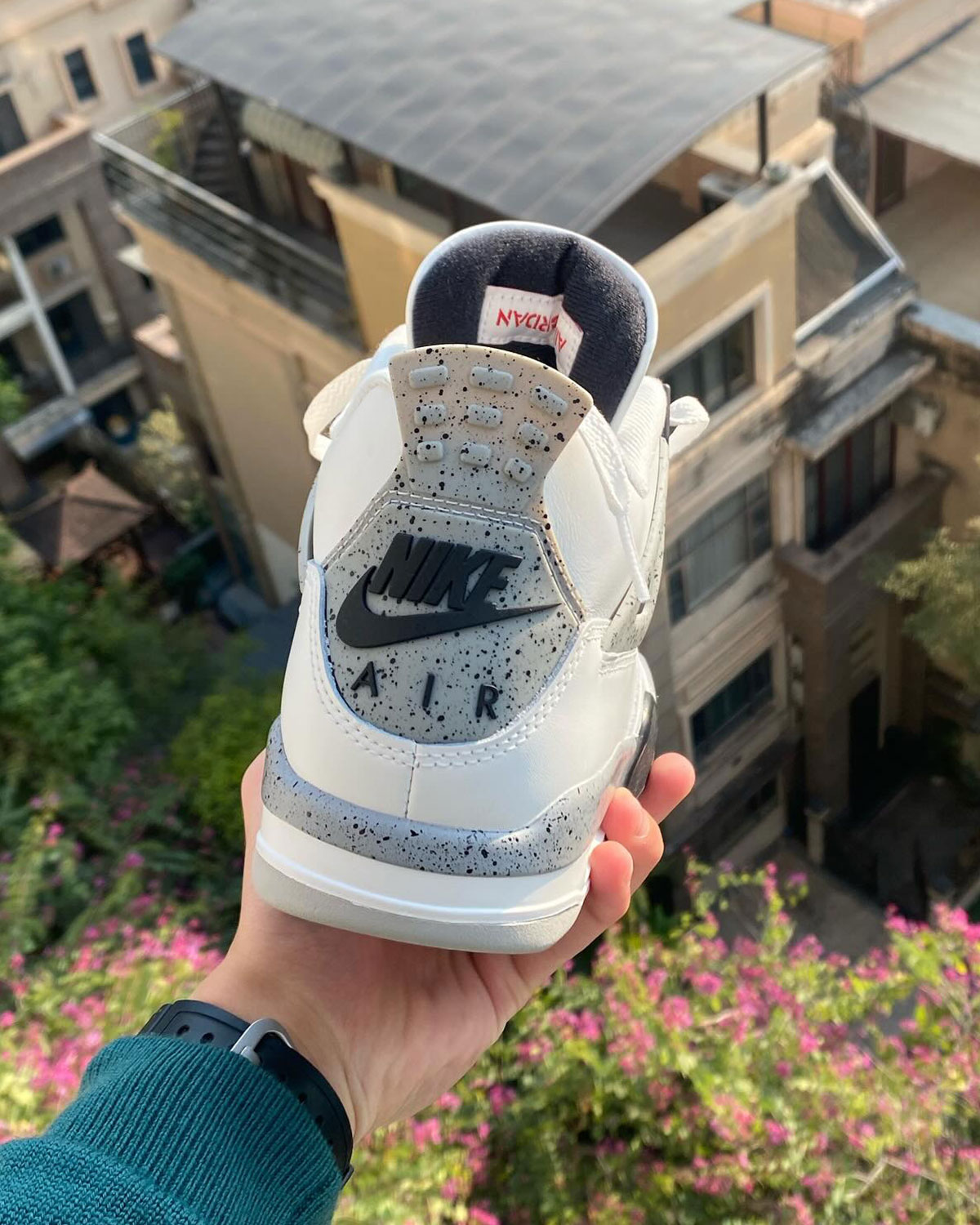 White Cement Jordans 3