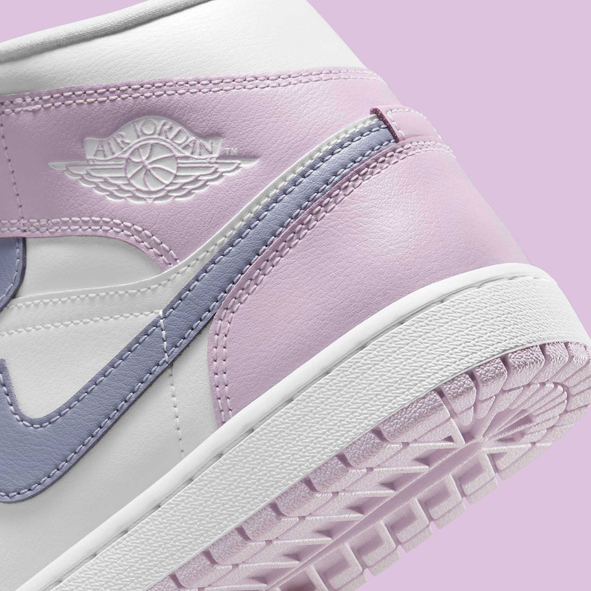 Air Jordan 1 Mid Indigo Haze Doll White Bq6472 510 6