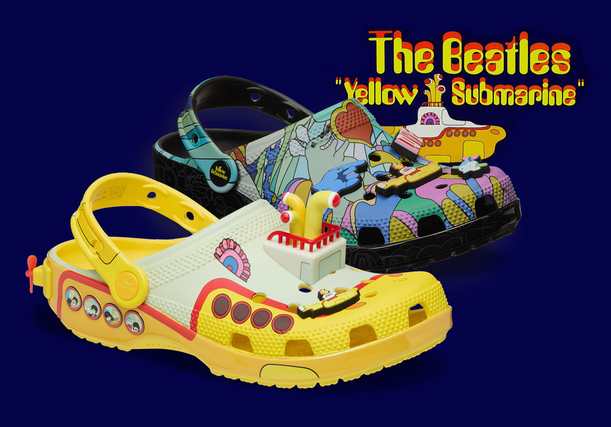 The Beatles' "Yellow Submarine" Dives Into The Crocs Classic Clog