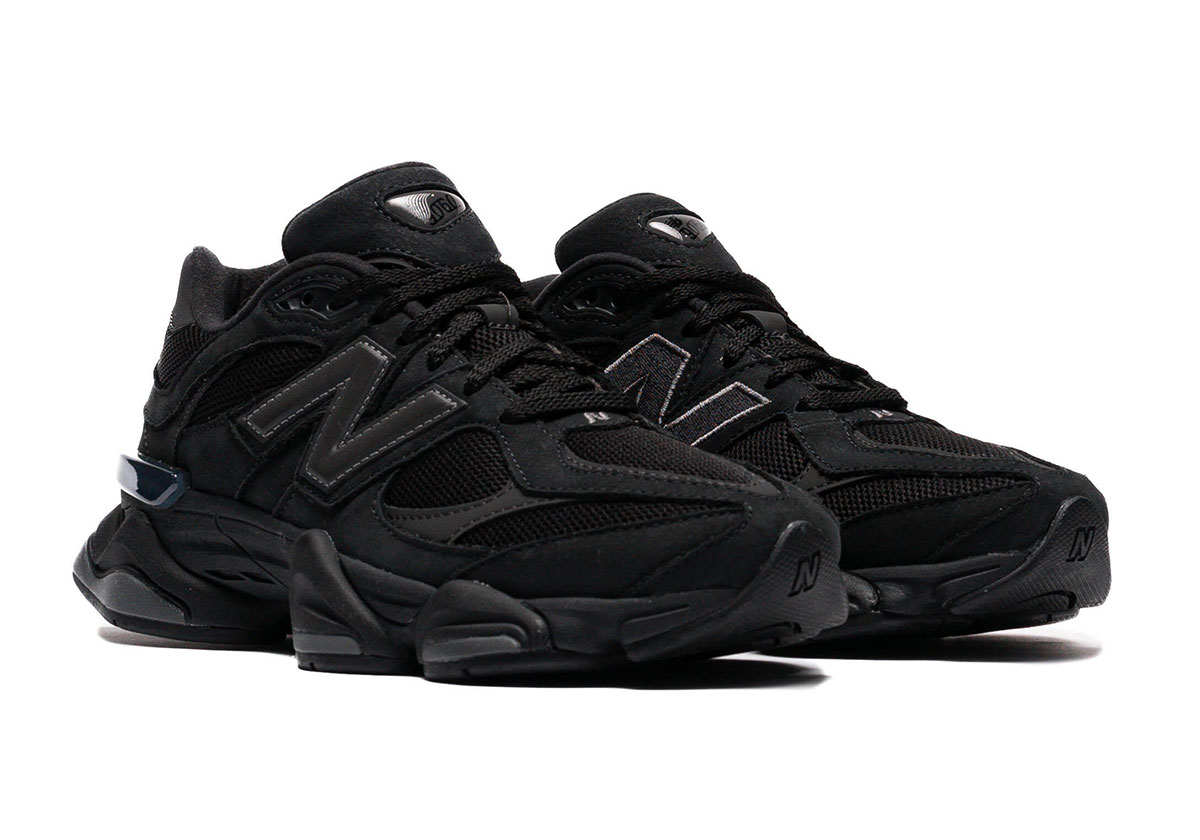 Detailed Look At The New Balance 9060 In All Black