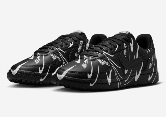 Official Images Of The Comme des Garçons BLACK x Nike Field General 82