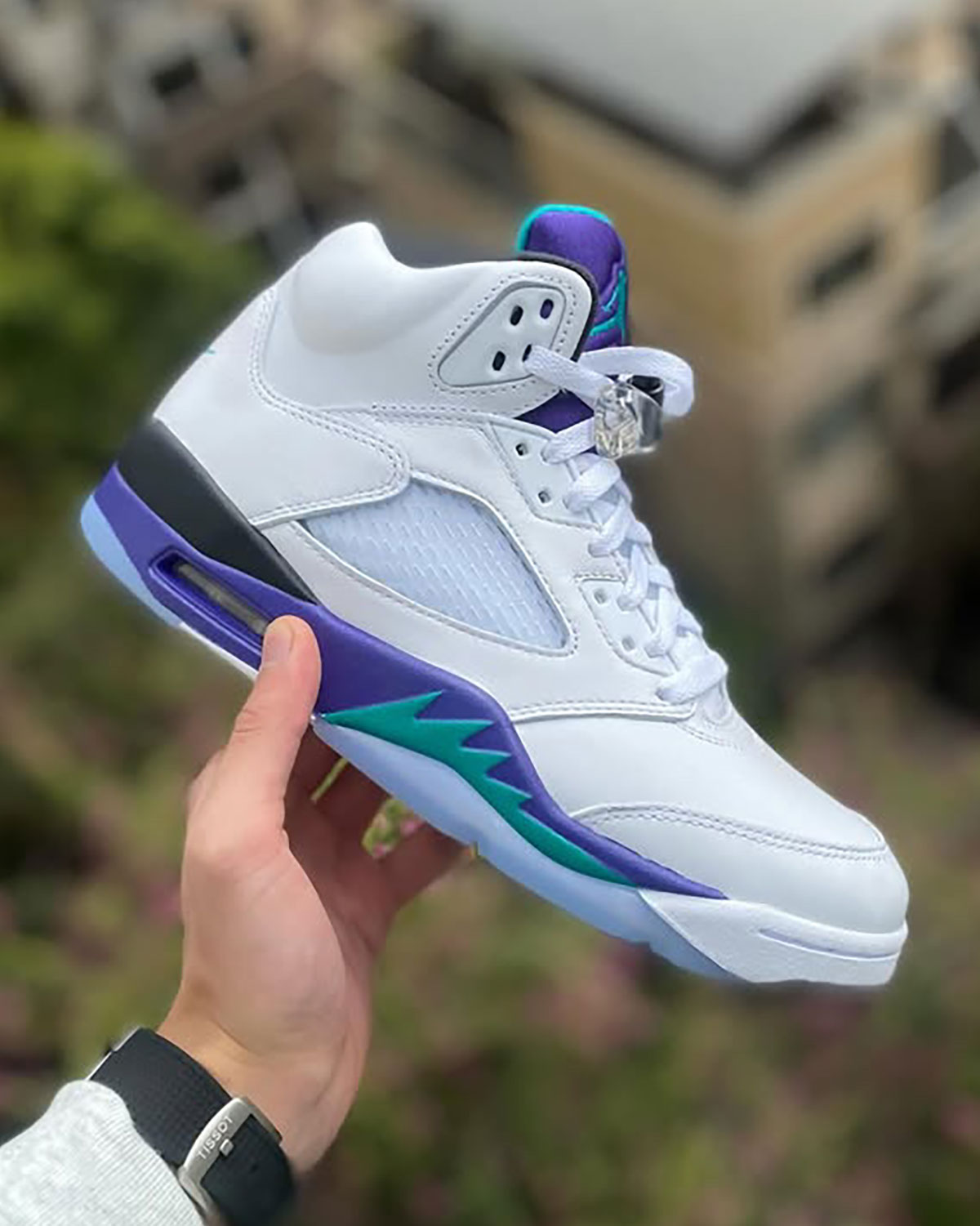 Grape Jordan 5s 3