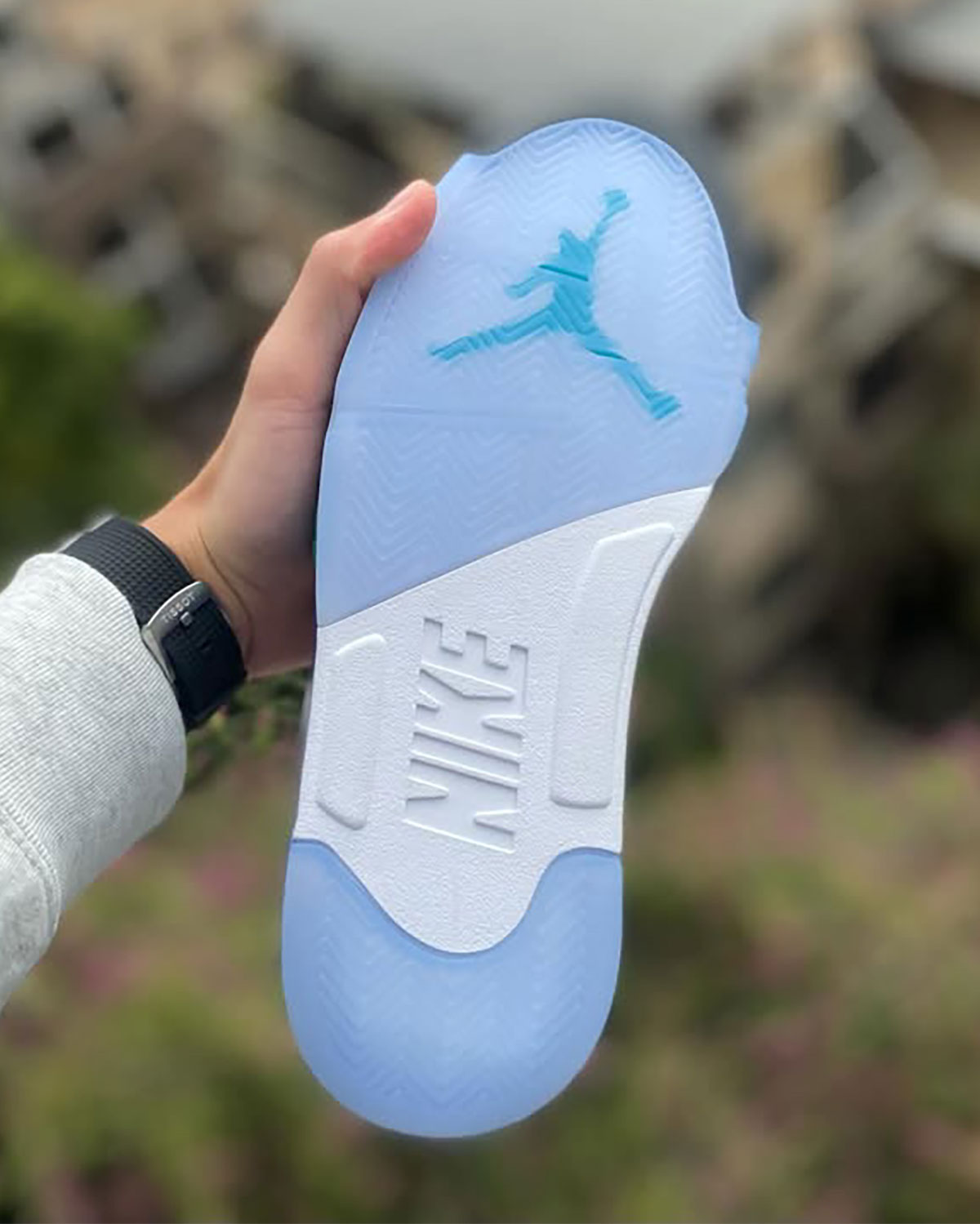 Grape Jordan 5s 4