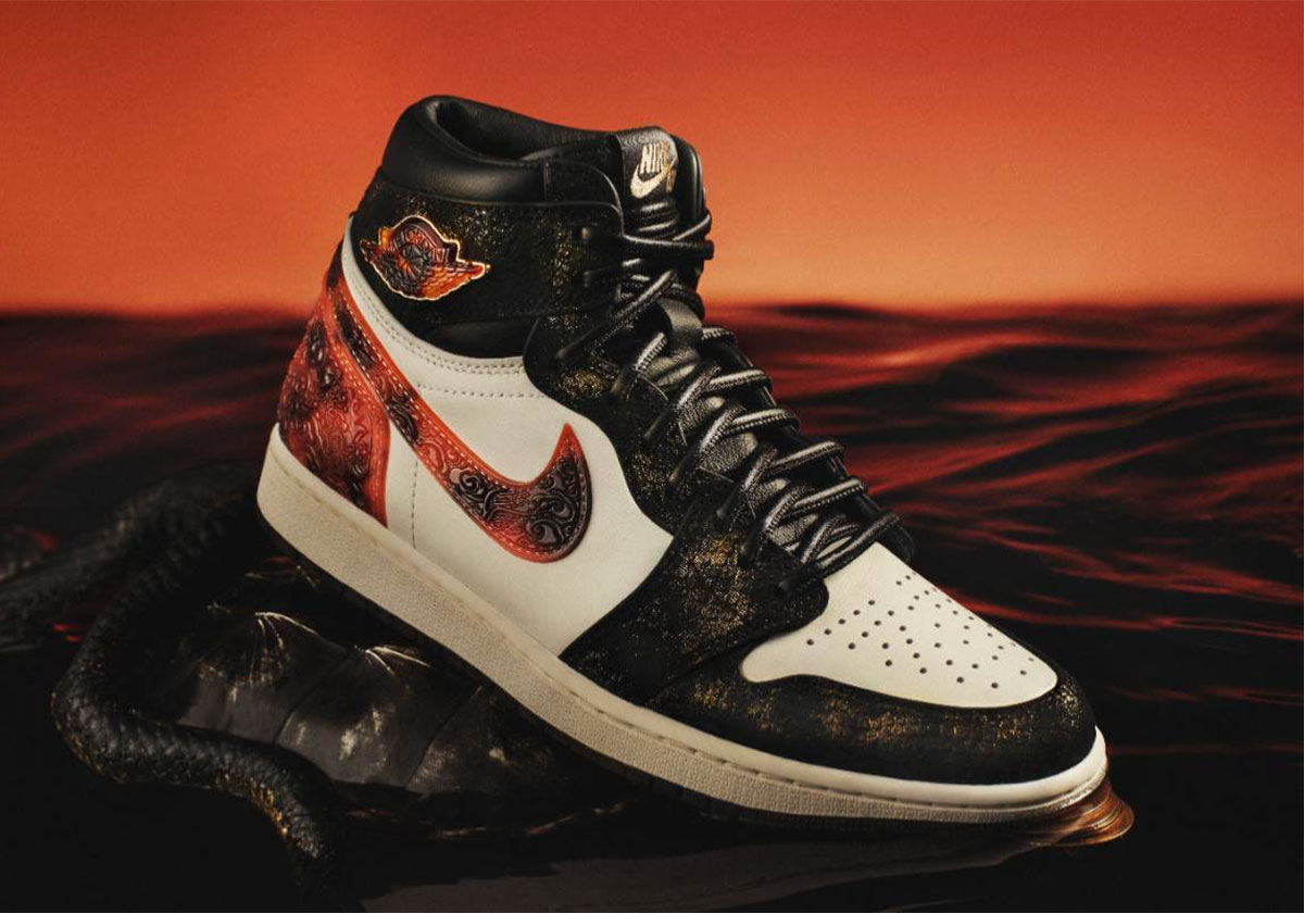 The China-Only Air Jordan 1 “Xuanwu” Combines Elements Of Snakes And Tortoises