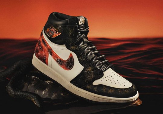 The China-Only Air Jordan 1 “Xuanwu” Combines Elements Of Snakes And Tortoises