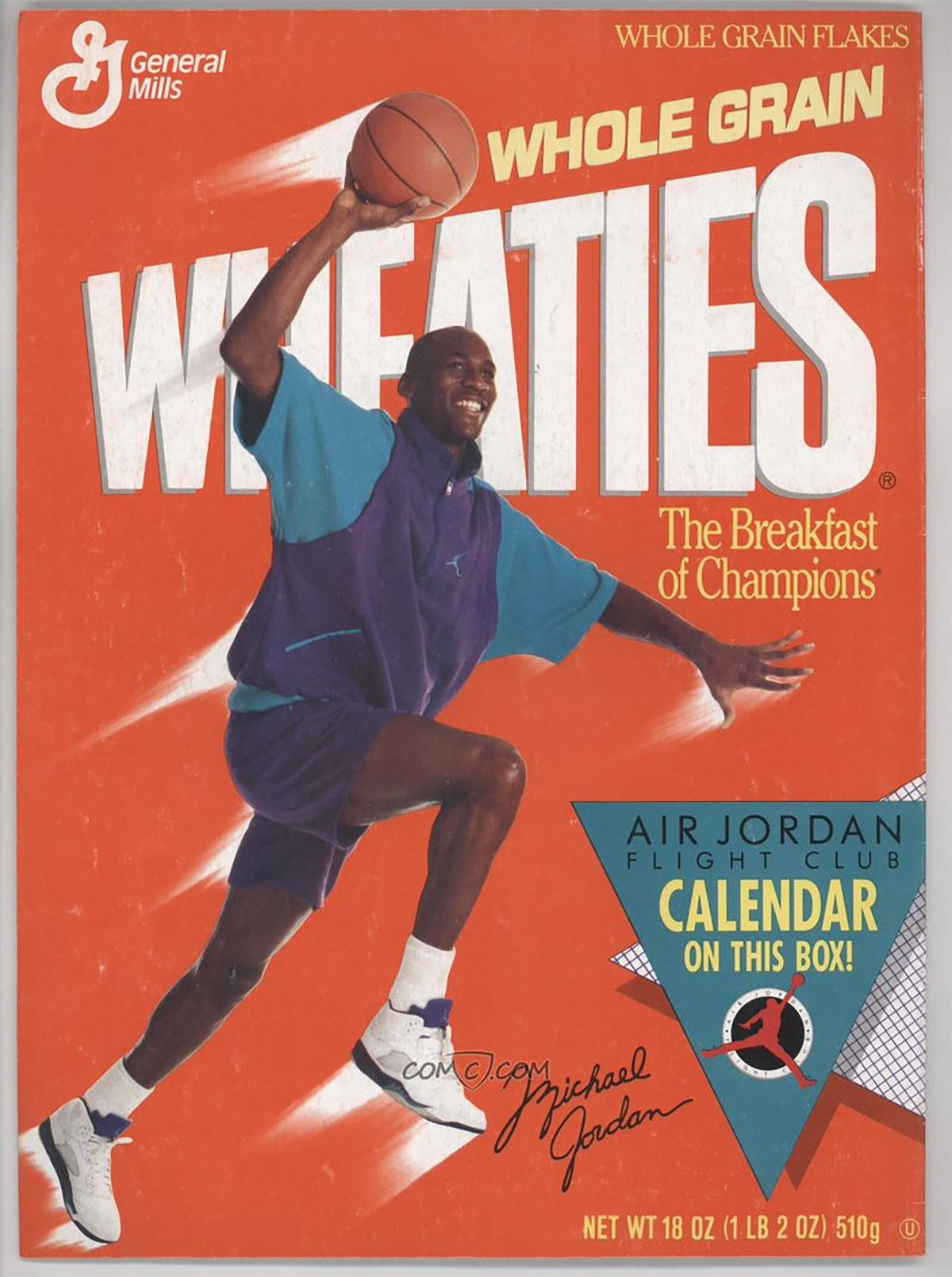 Jordan 5 Grape Wheaties 1990