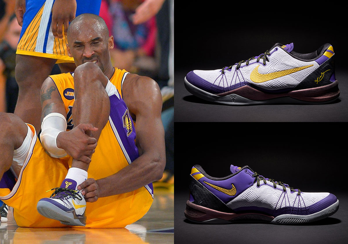 Kobe Bryant's Nike Kobe 8 From Achilles Tear Game Sells For $660,000