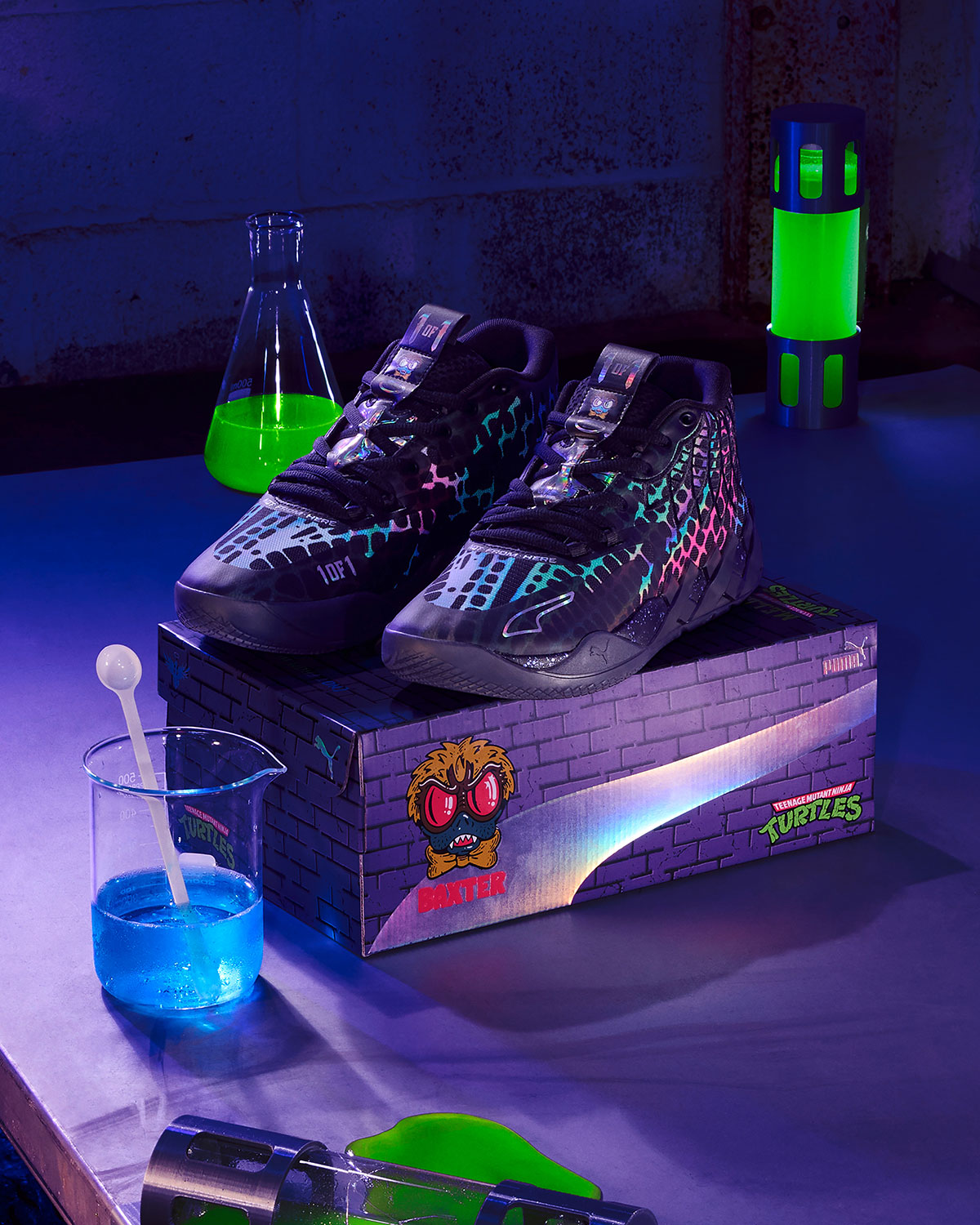Lamelo Ball Ninja Turtles Puma Mb 04 Baxter Stockman 2