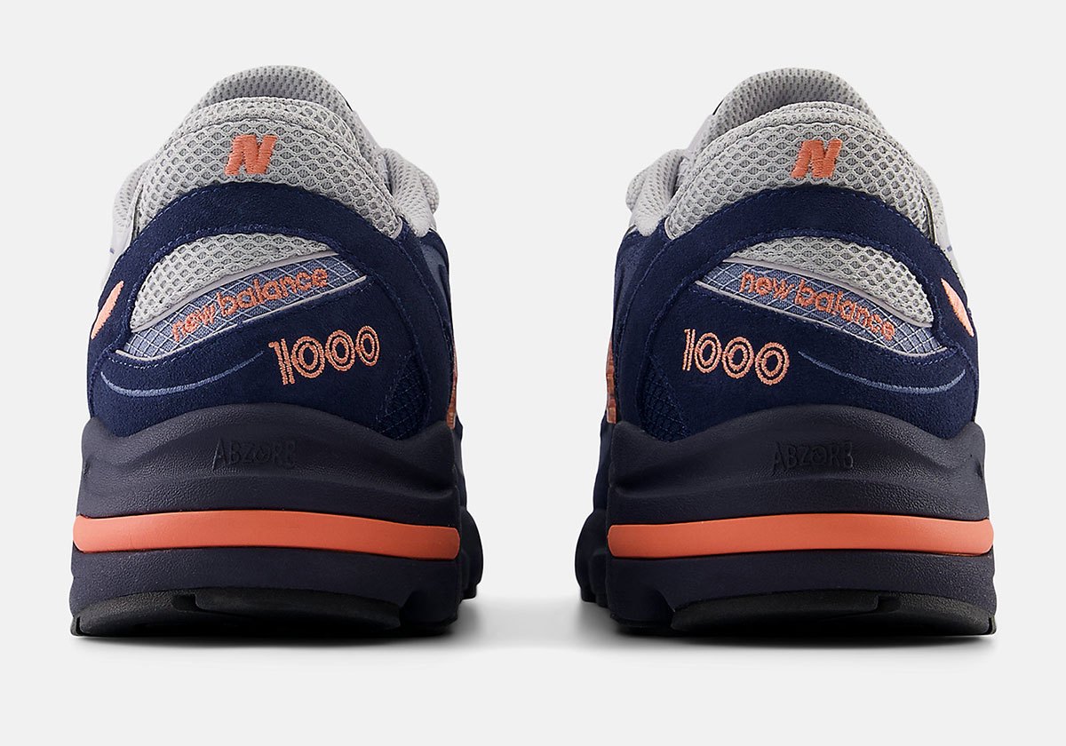 New Balance 1000 Navy Coral M1000flu 3