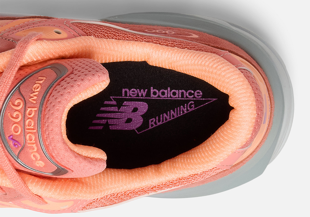 New Balance 990v6 Made In Usa Salmon Pink U990sr6 6