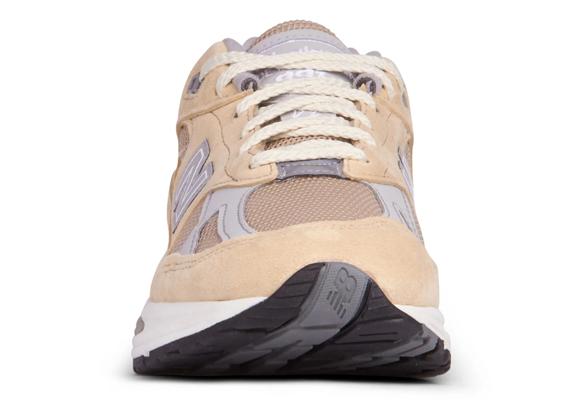 New Balance 991v2 Cuban Sand Harbor Mist U991be2 5