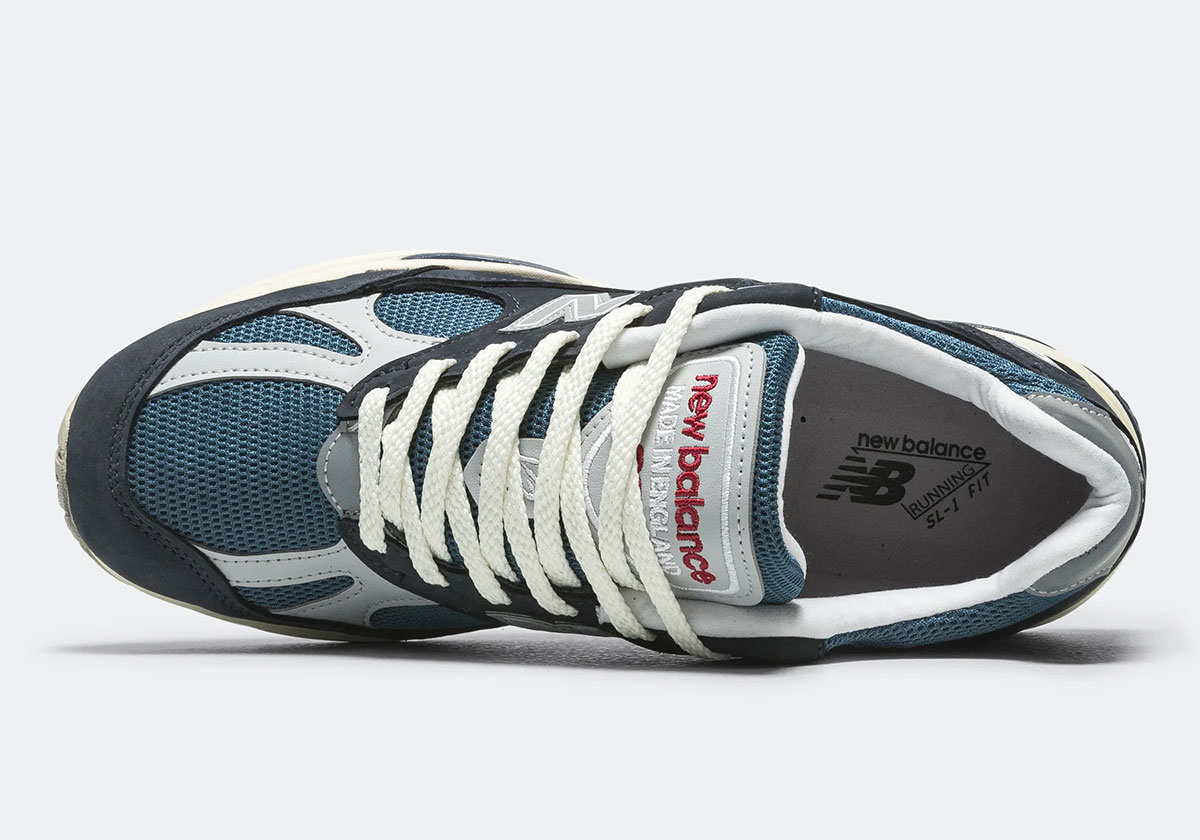 New Balance 991v2 Made In England Navy U991vn2 4