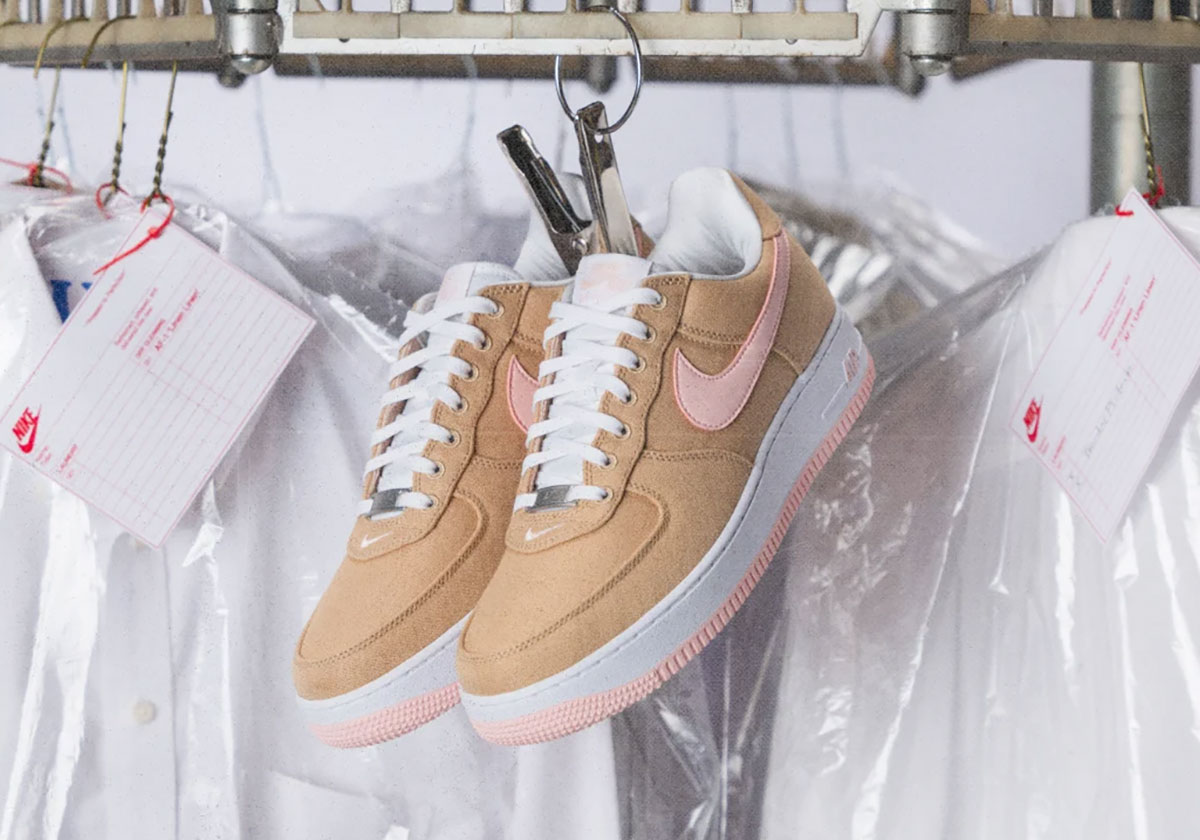 Dry Clean Only: The Nike Air Force 1 "Linen Linen" Drops On March 20th