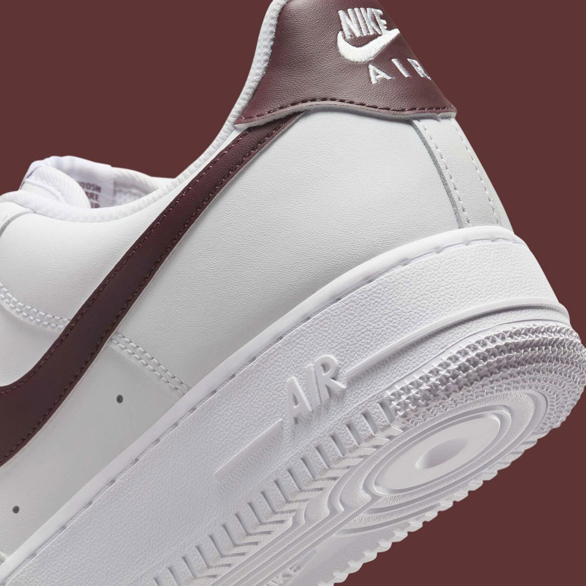 Nike Air Force 1 Low White Burgundy Crush Fj4146 112 4