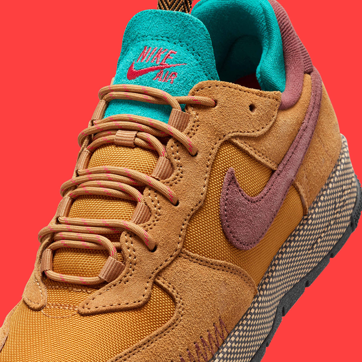 Nike Air Force 1 Wild Flax Red Sepia Teal Charge Black Fz2600 201 1