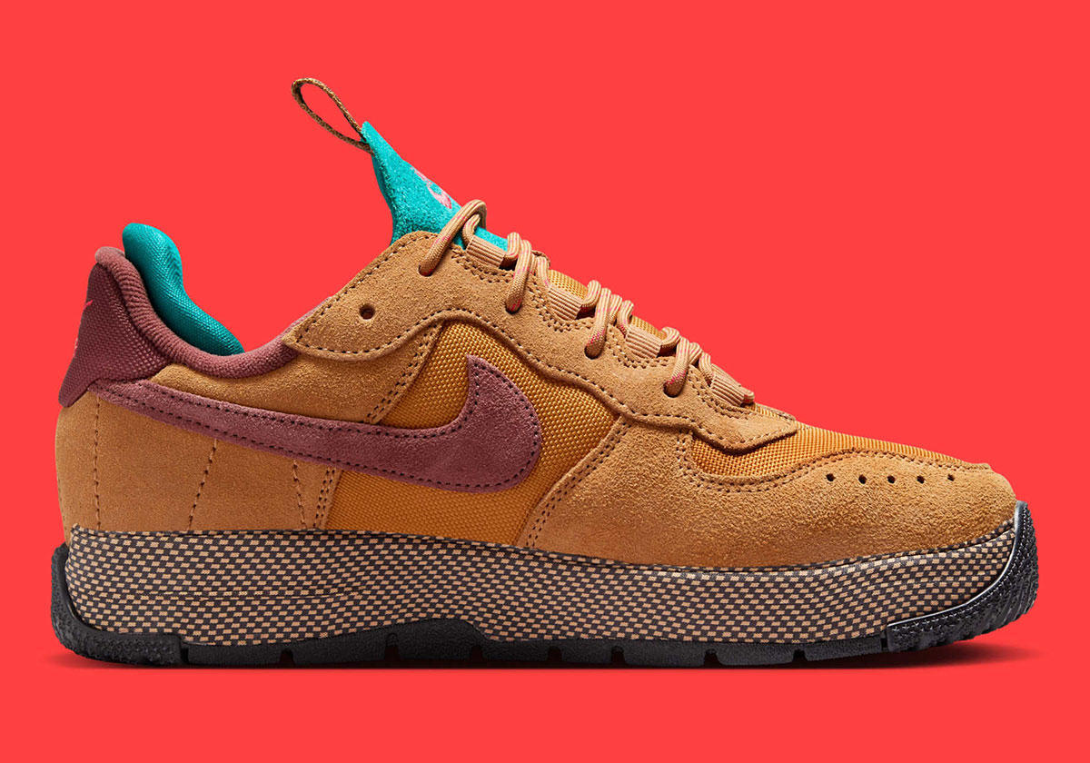 Nike Air Force 1 Wild Flax Red Sepia Teal Charge Black Fz2600 201 8
