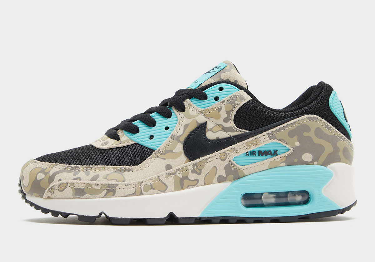 Nike Air Max 90 Camo Aurora Green If1721 100 3