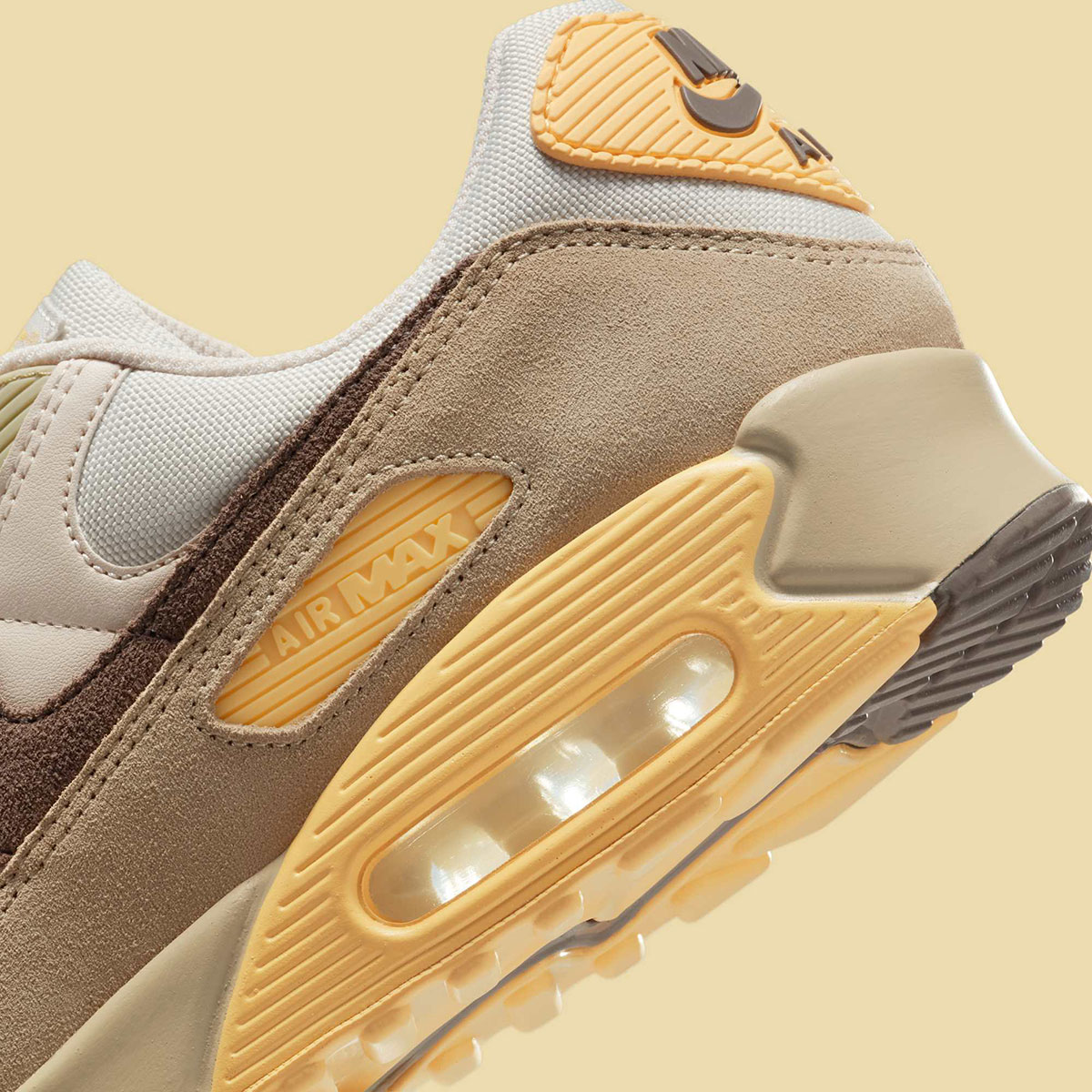 Nike Air Max 90 Light Bone Cave Stone Chamois Desert Khaki Light Orewood Brown Ib6392 002 7
