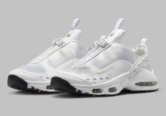 Official Images Of The Nike Air Max Craze “White/Metallic Gold”