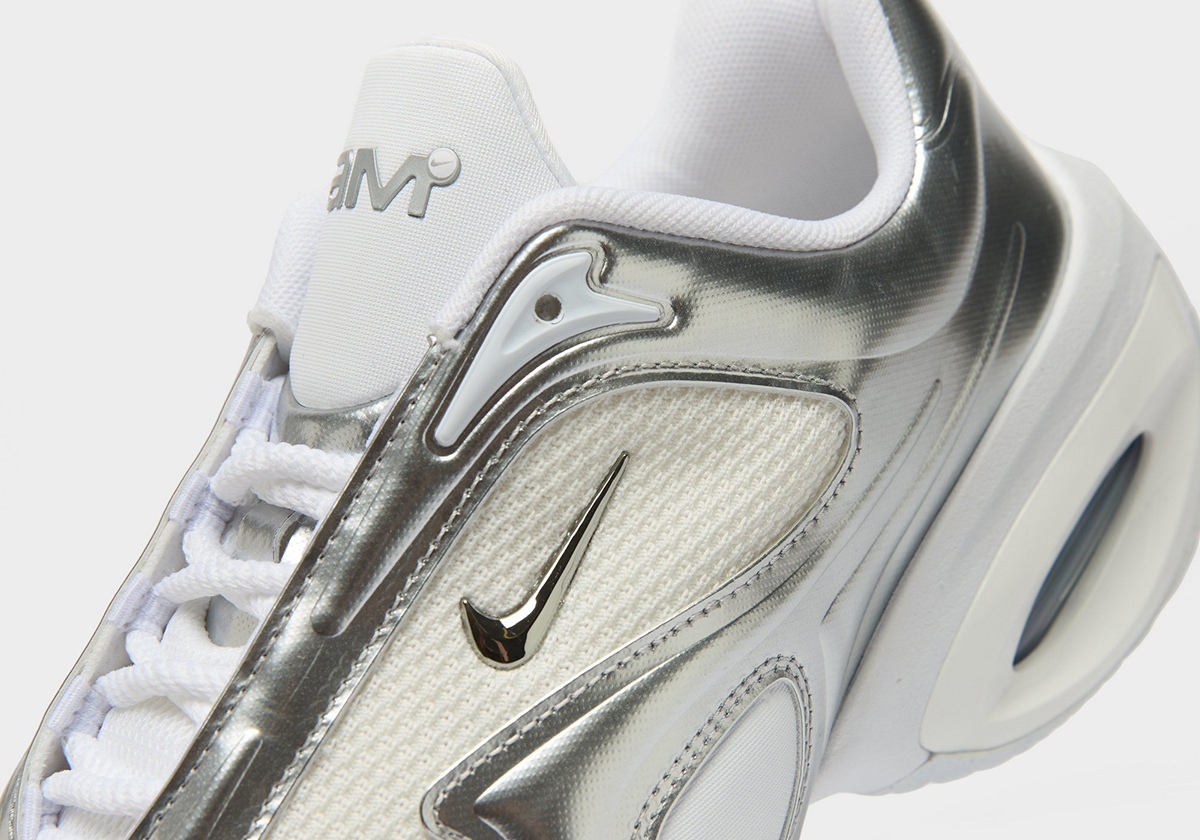 Nike Builds Up The Air Max Muse In "White/Metallic Silver"