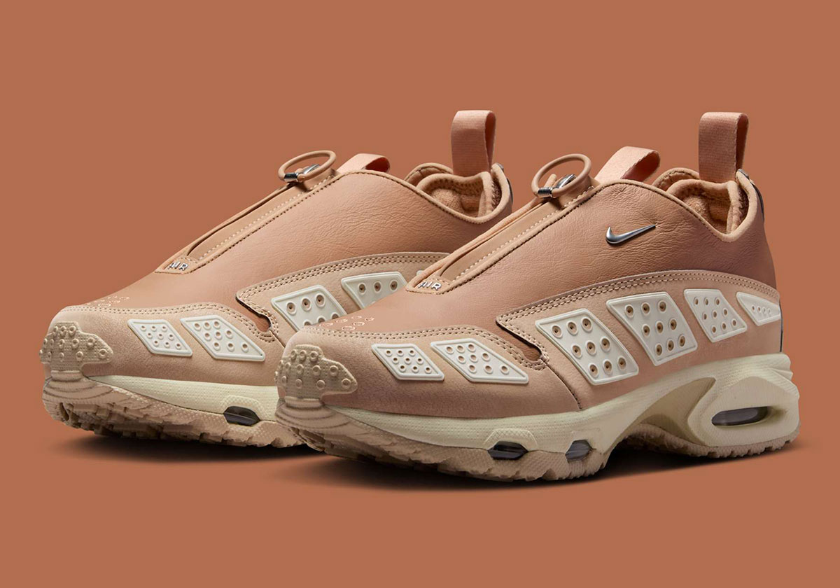 The Nike Air Max Sunder Premium “Hemp” Drops Nylon For Brown Leather