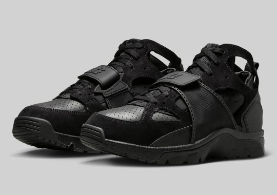 The Nike Air Trainer Huarache “Black” Adds To A Cult Classic Trend