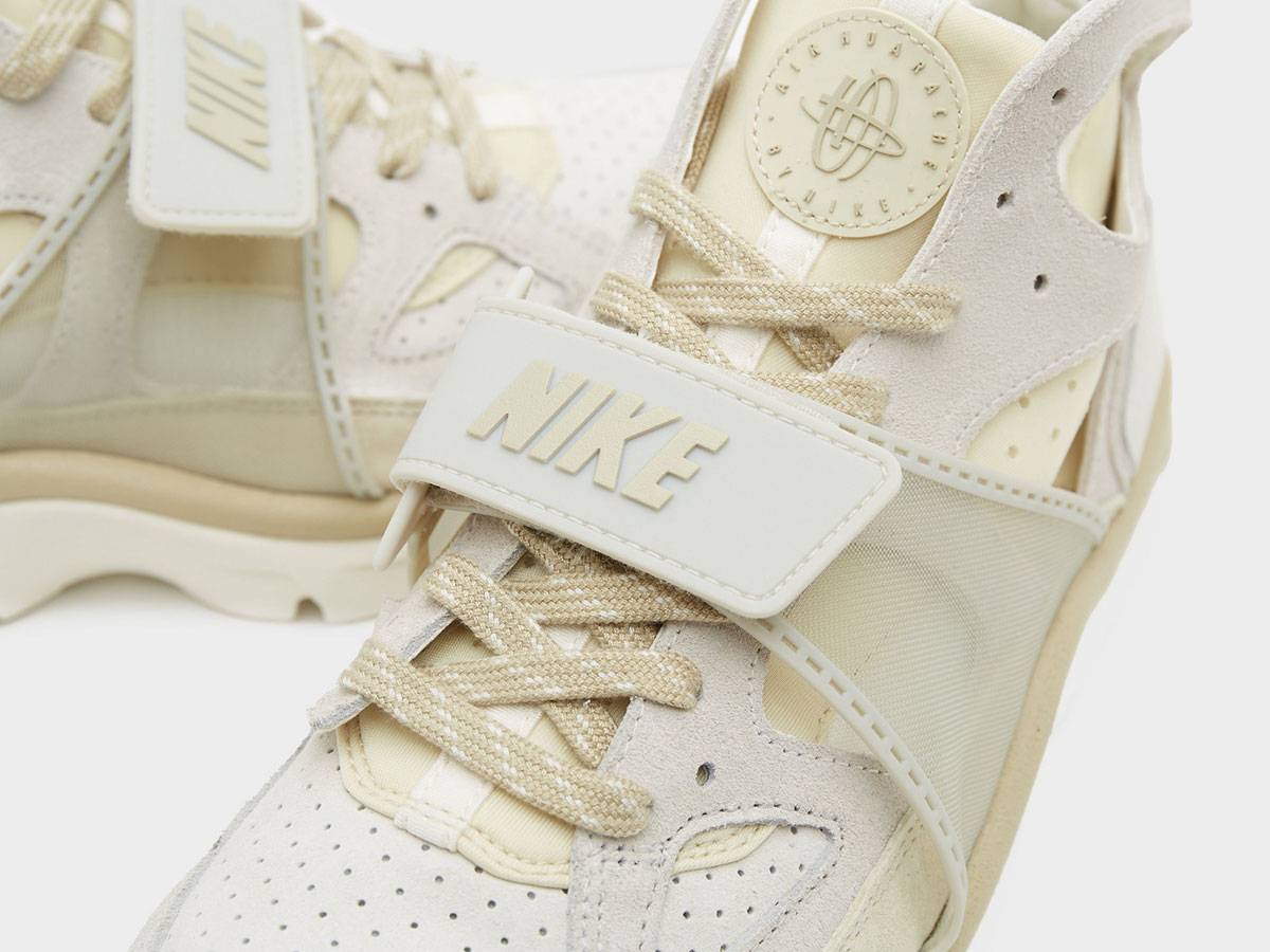 Nike Air Trainer Huarache Sail Light Khaki Desert Khaki Ib7678 100 4